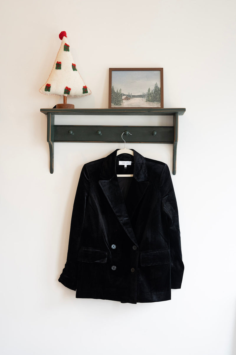 Jasper velvet blazer