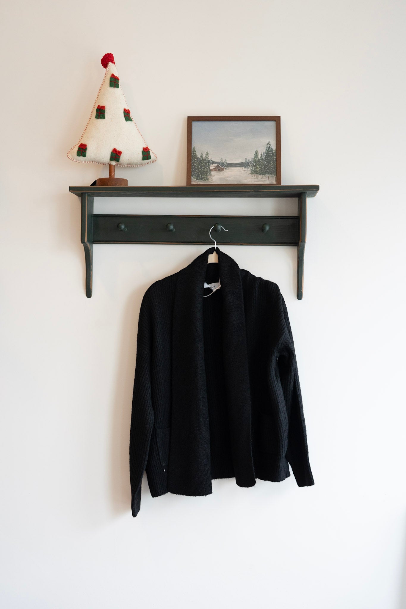 Noah black cardigan