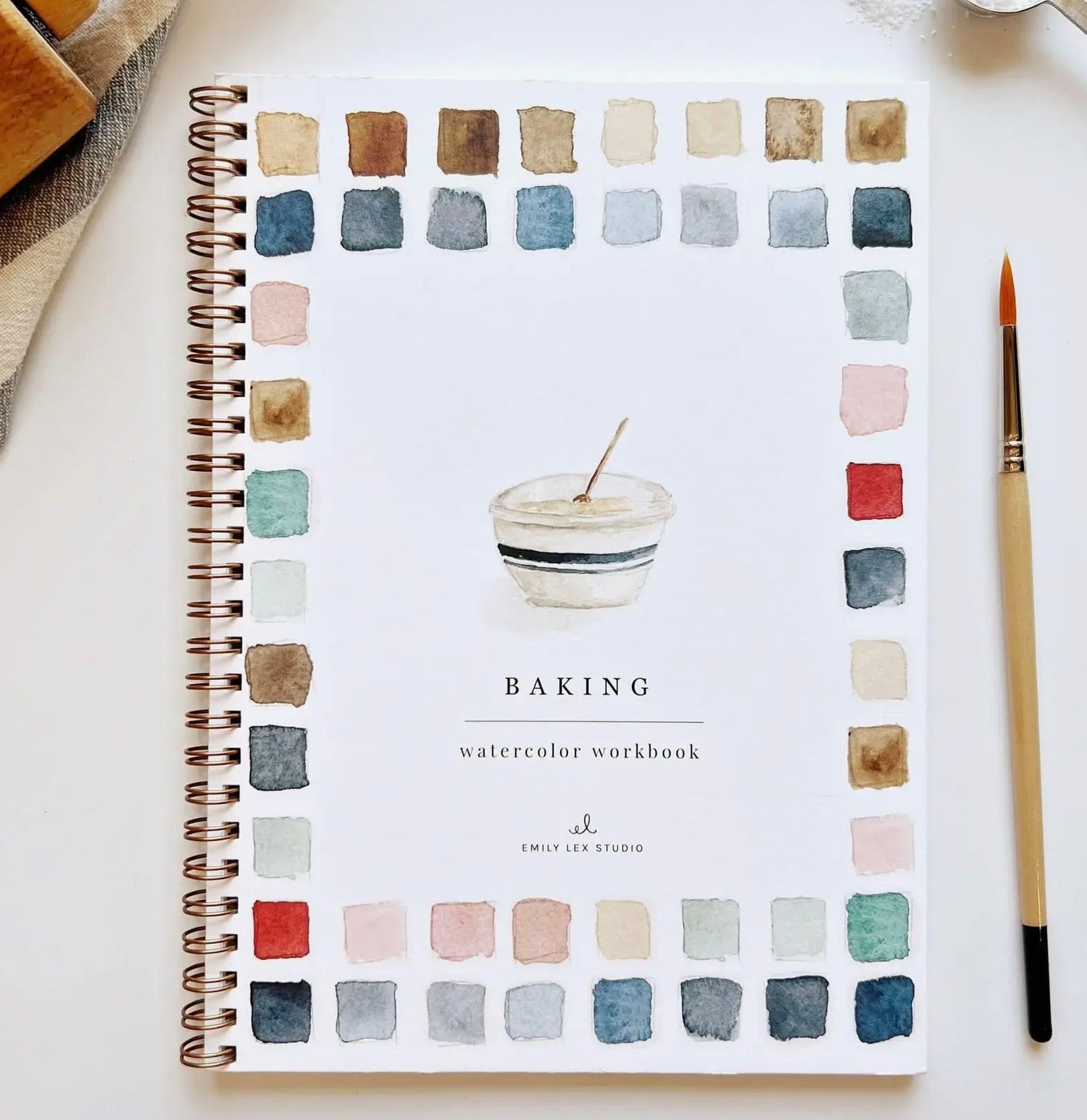 Baking Watercolor Workbook