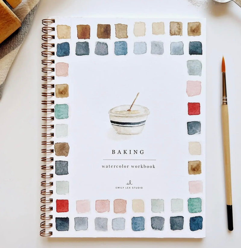 Baking Watercolor Workbook