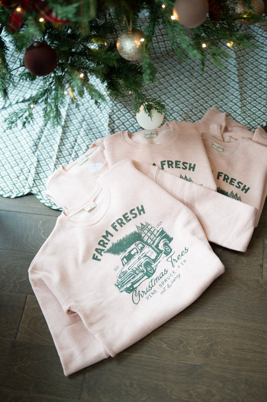 Farm Fresh Christmas Trees Sweatshirt