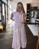 Purple Floral Dress