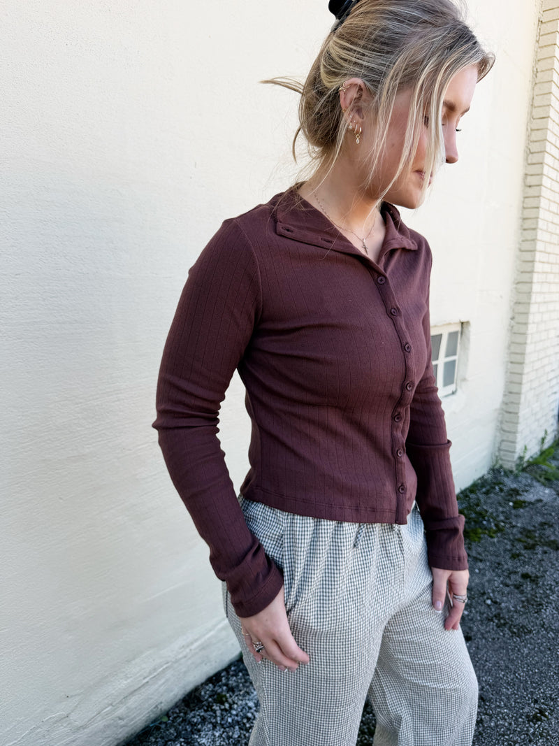 The Maple Pointelle Top