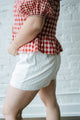 White Eyelet Shorts