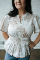 Toile Print Top