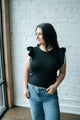 Classic Black & White Sweater Top