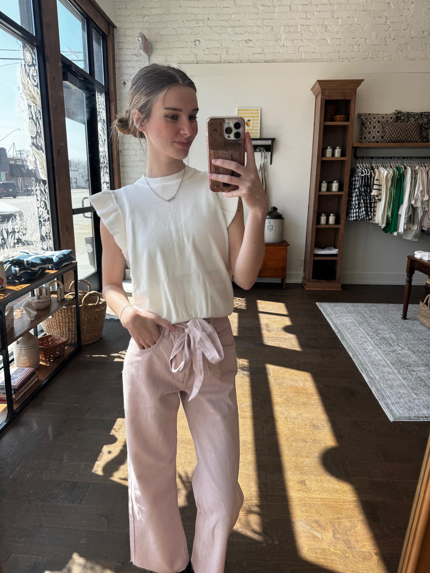MB Pink Denim