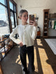 MB White Cardigan