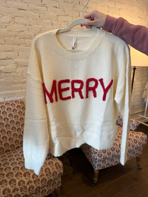 Merry sweater