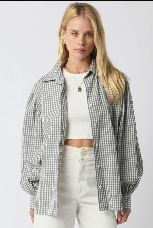 Selena Gingham Shirt