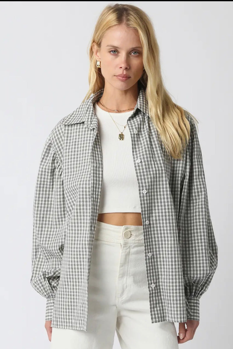 Selena Gingham Shirt
