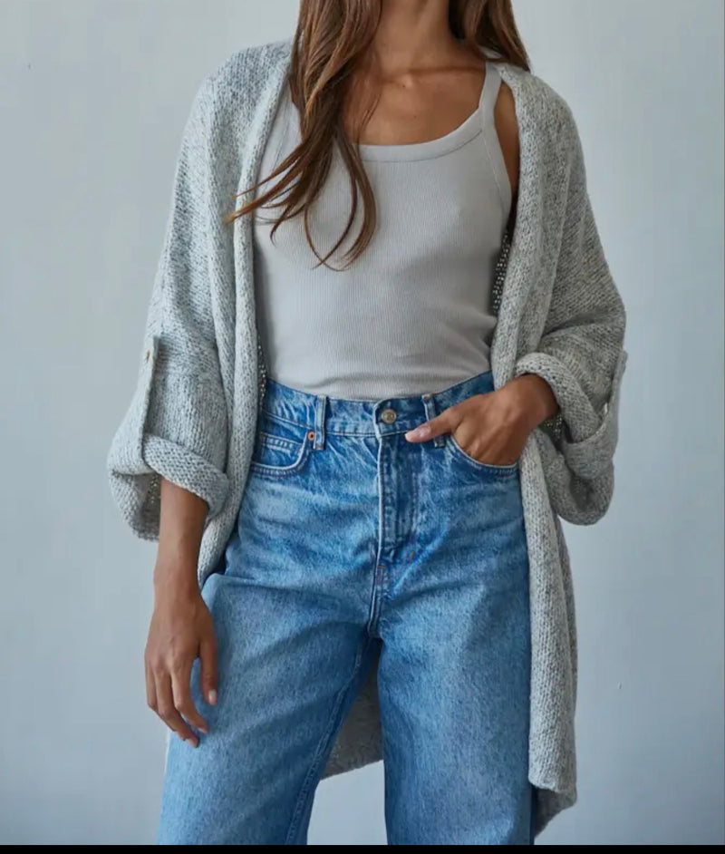 Grey Cardigan