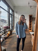 Denim Button Down