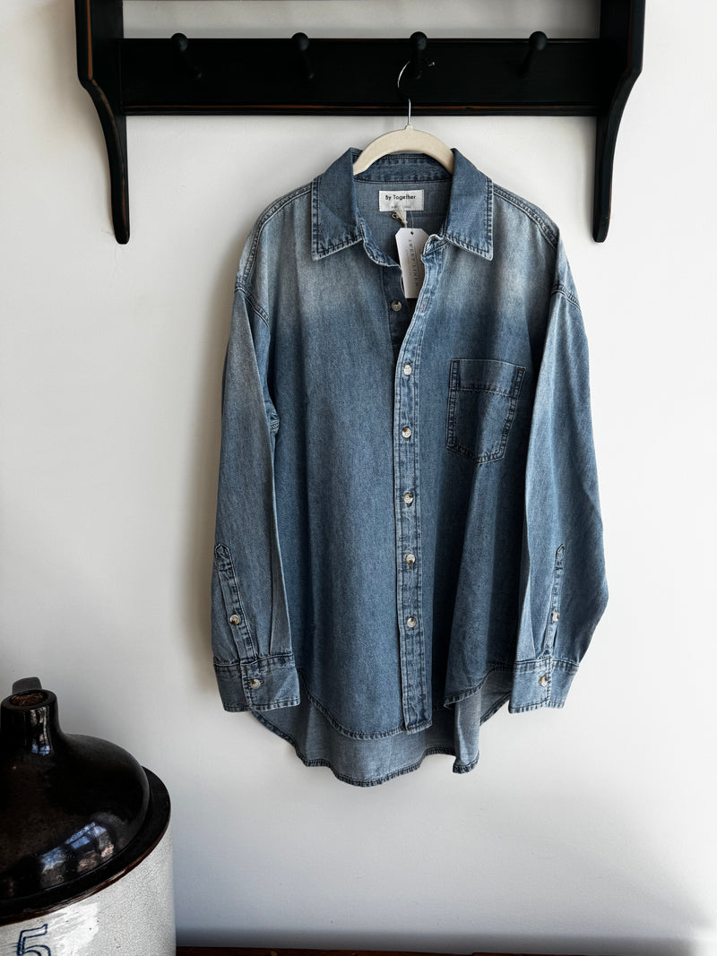 Denim Button Down