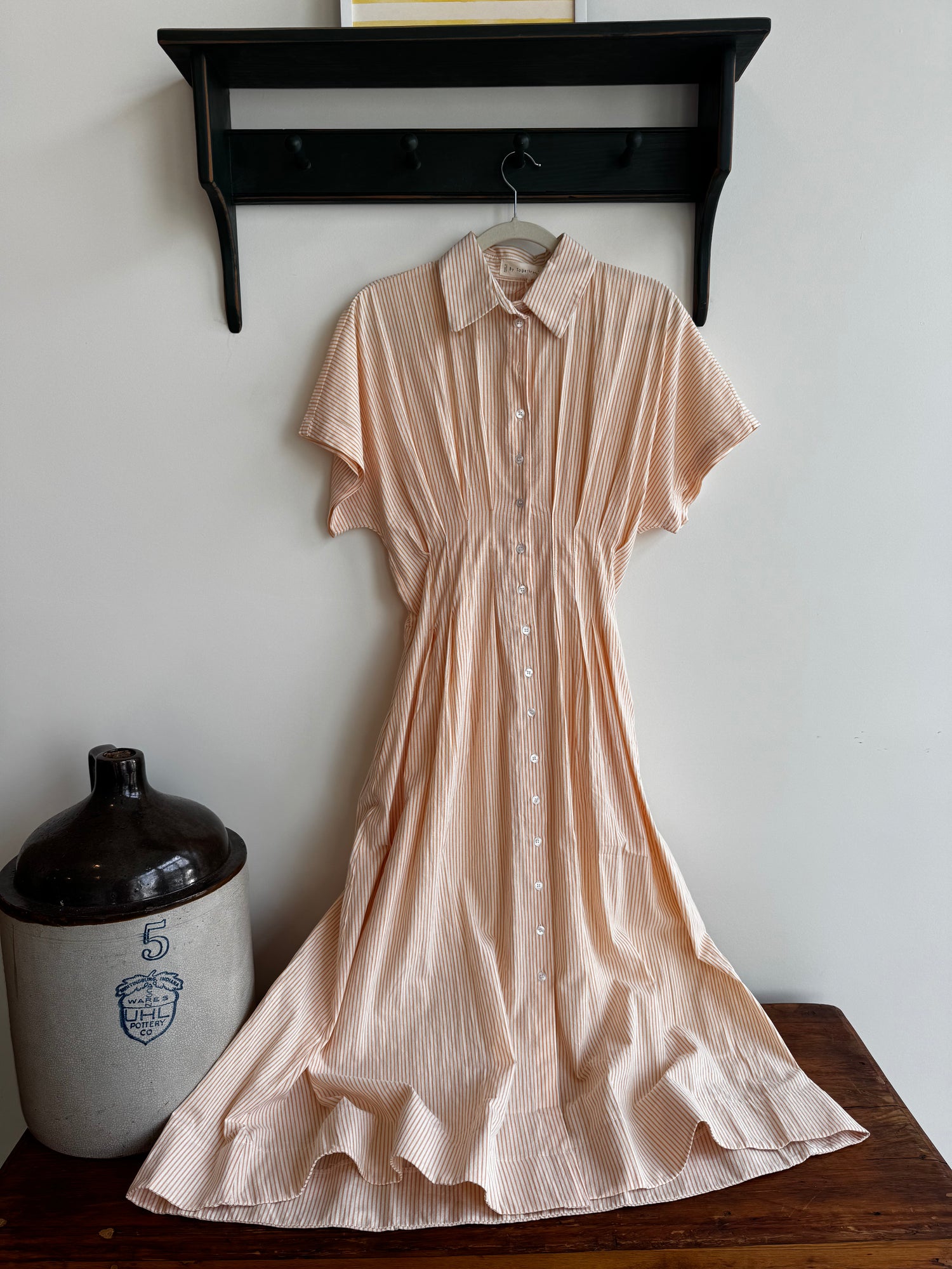 Orange Flare Dress