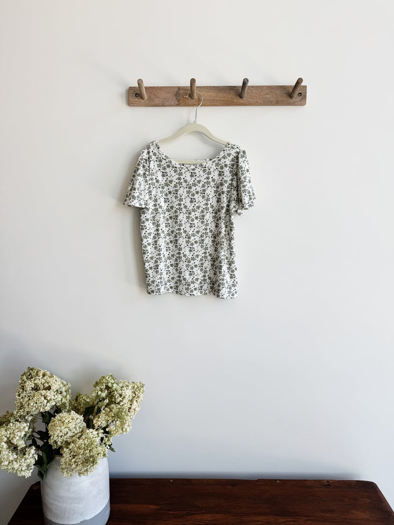 Girls Boxy Cropped Tee