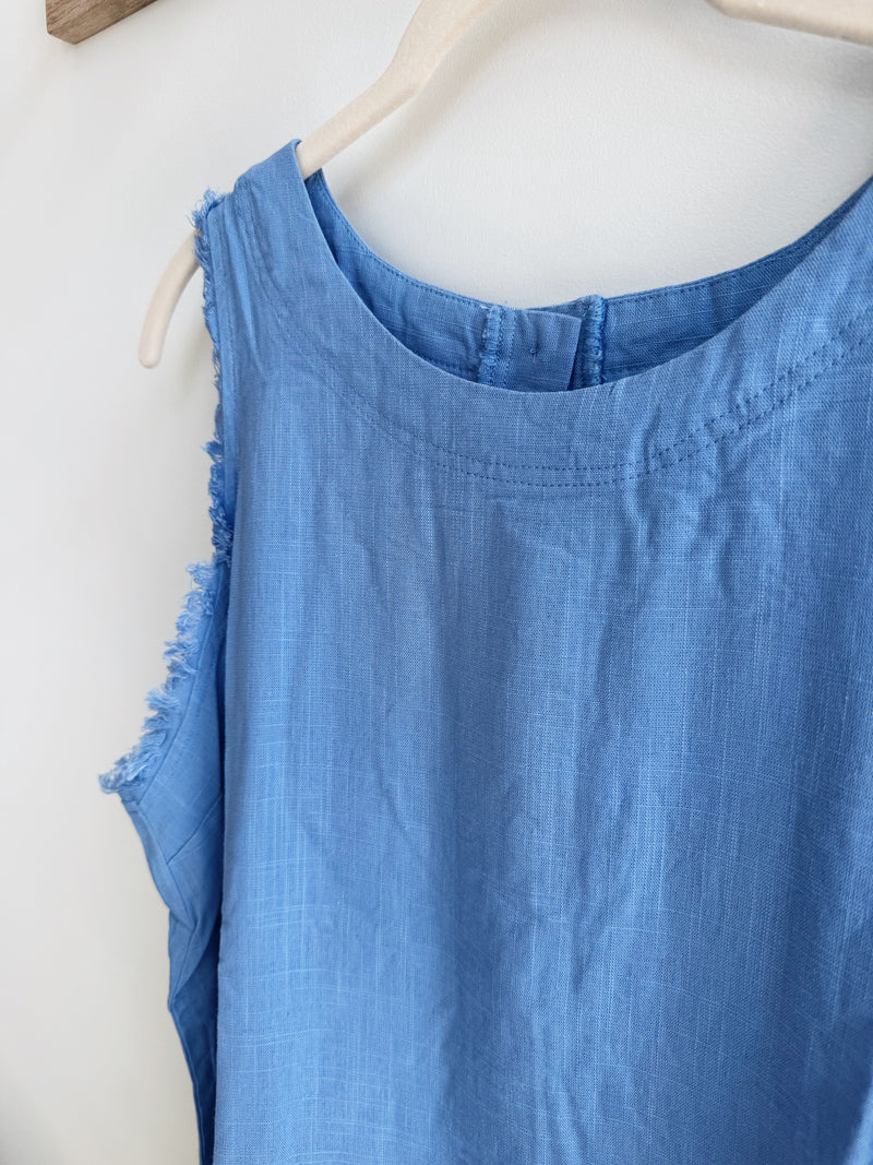 Frayed Hem Tank Top