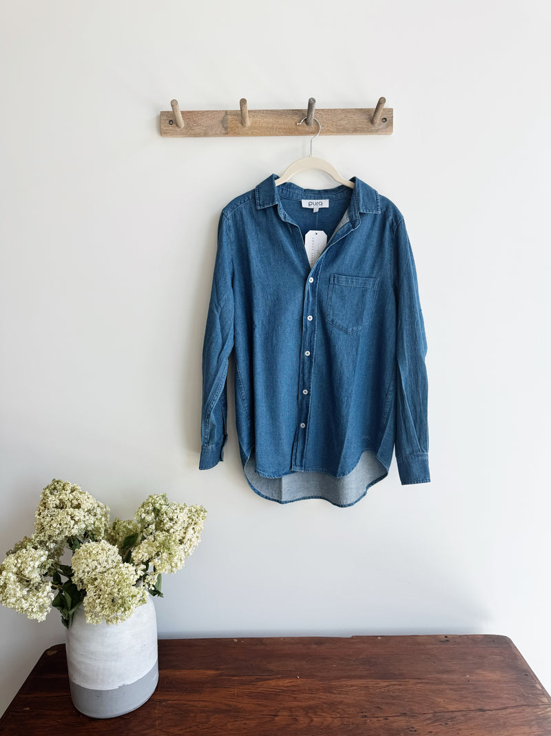 Denim Button Up