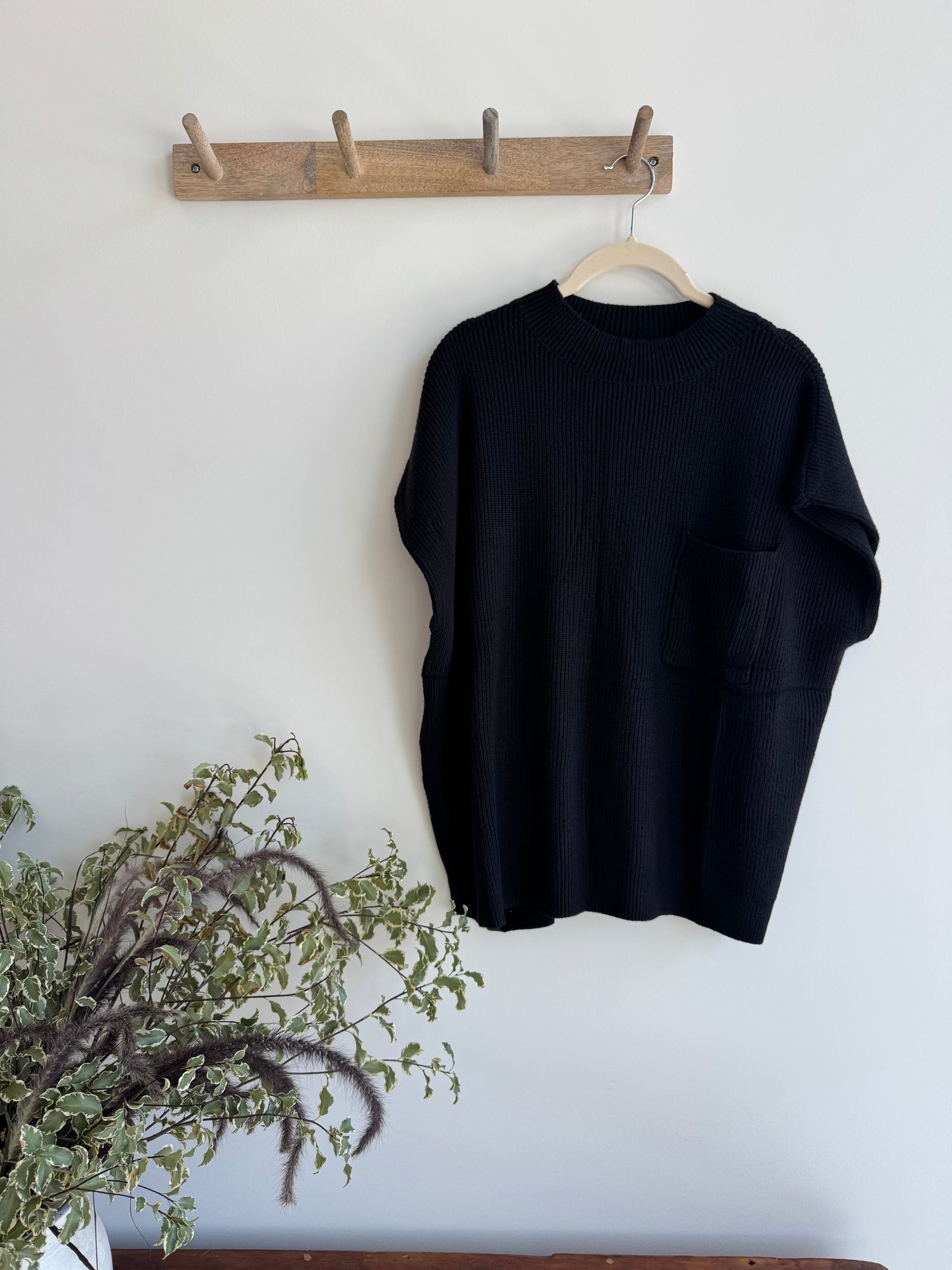 Mock Neck Sweater Vest