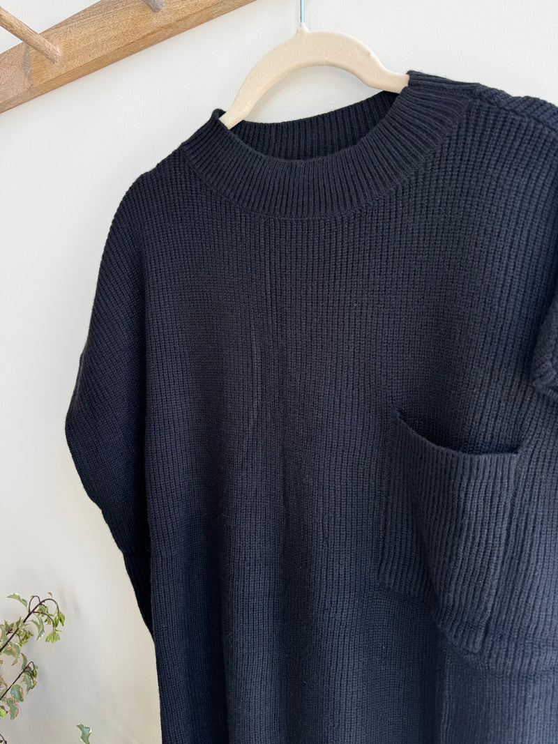 Mock Neck Sweater Vest