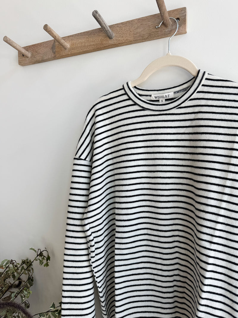 Striped Soft Touch Top