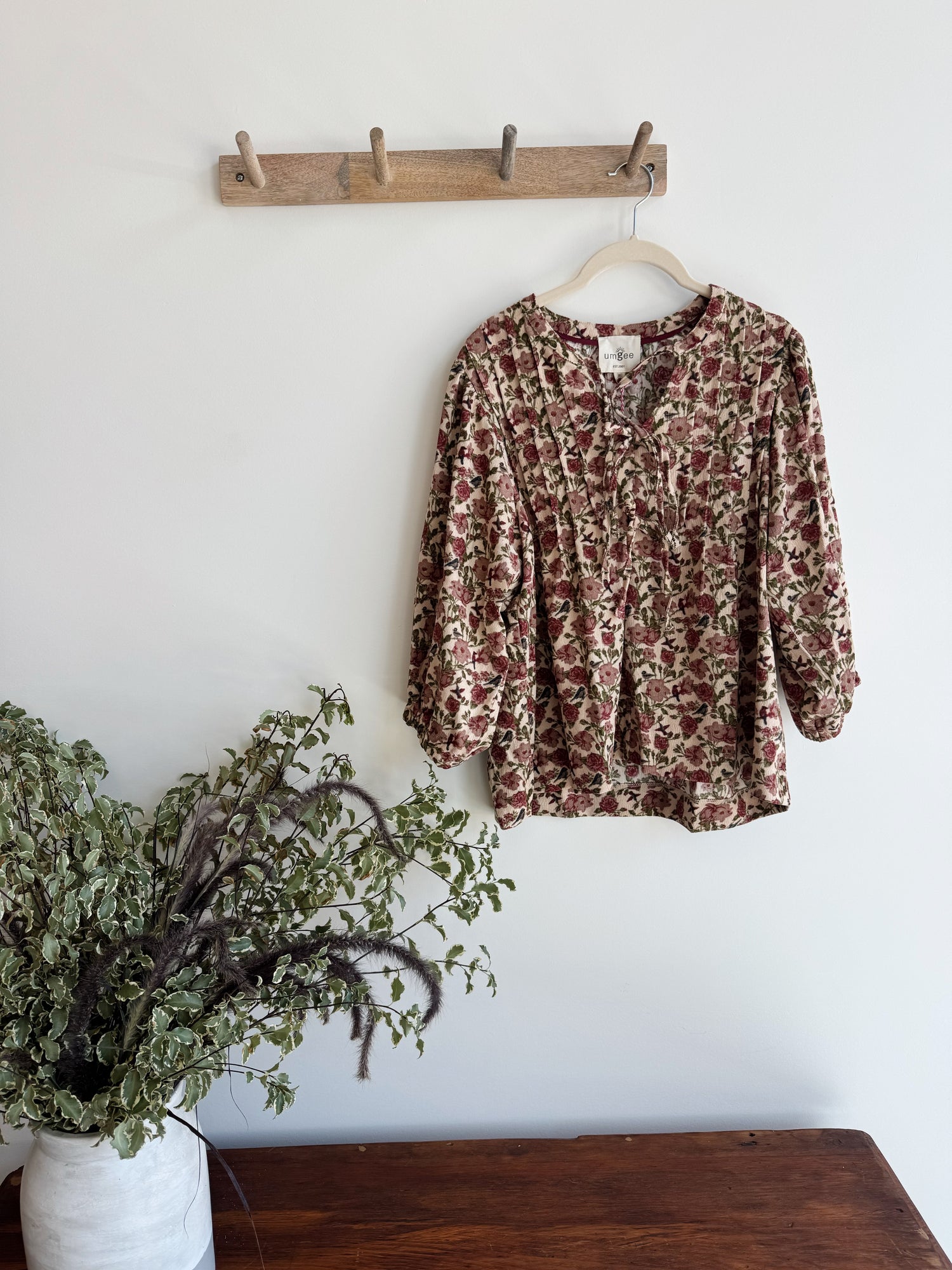 Floral Tie Top