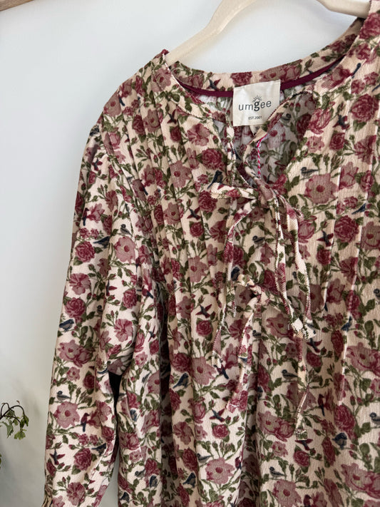 Floral Tie Top