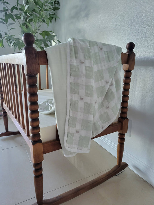 Little Mallard Duck Baby Blanket