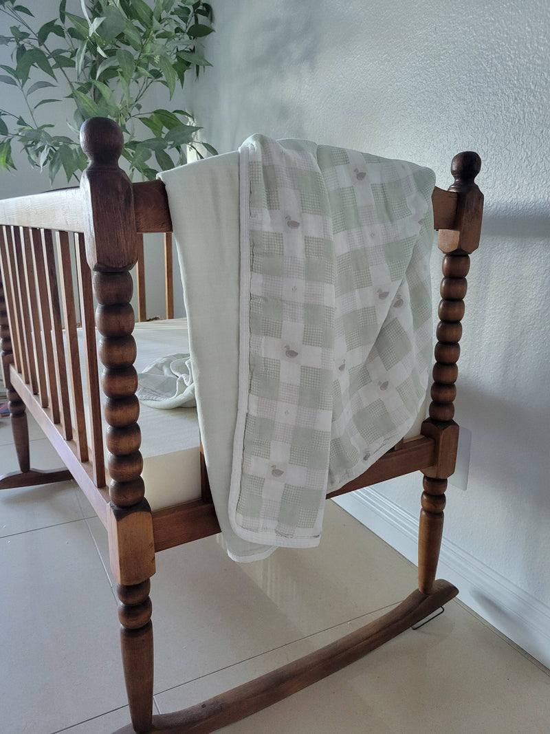 Little Mallard Duck Baby Blanket
