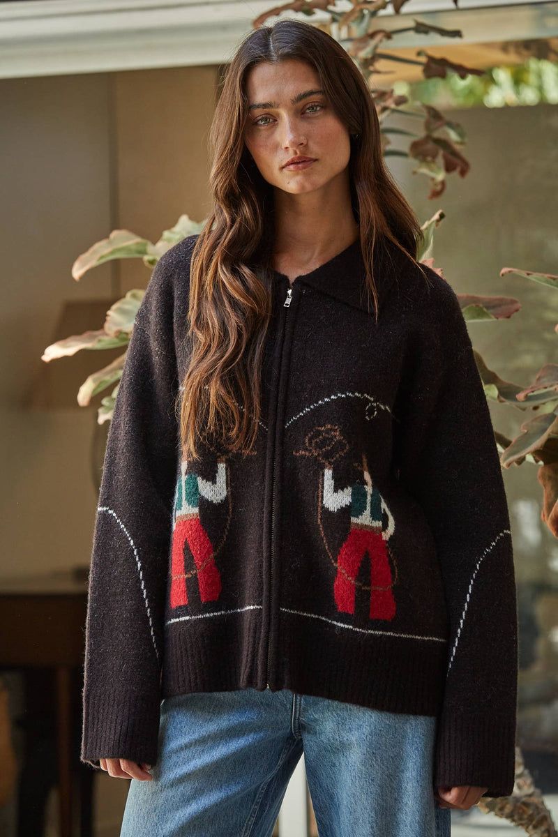 The Cowboy Cardigan